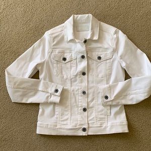 Articles of Society White Jean Jacket